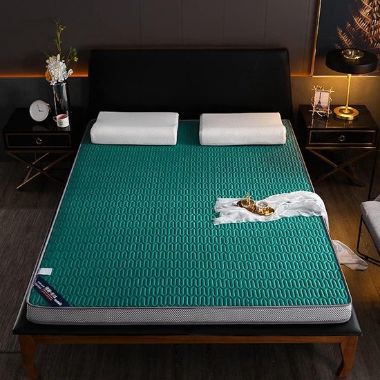 Japanse Matras - Tatami Vloerbed - Comfortabel Slapen - Ademend Polyester - 90x190 cm - E