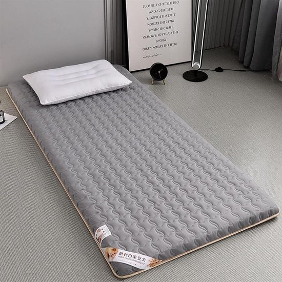 Japanse Matras - Tatami Vloermat Futon - Comfortabel Slapen - Traagschuim Ondersteuning - 90 x 200cm - B