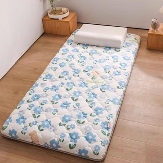 Japanse Tatami Matras - Vloer Slaapmat - Comfortabel Slapen - Huidvriendelijk Katoen - 120x200cm - D