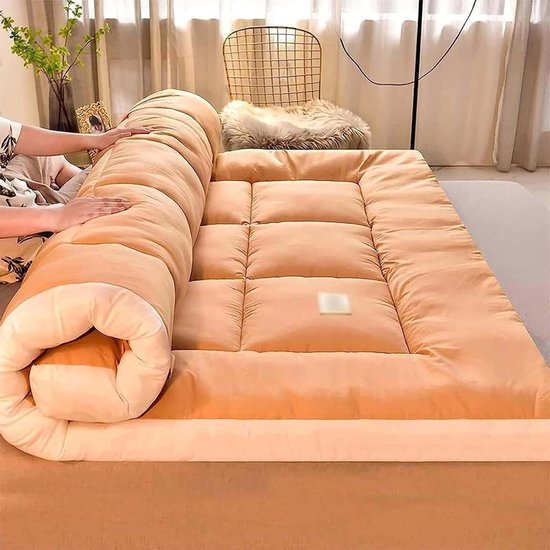 Japanse Vloermatras - Extra dikke mat - Comfortabel Slapen - Ergonomisch ontwerp - 180x200cm - B