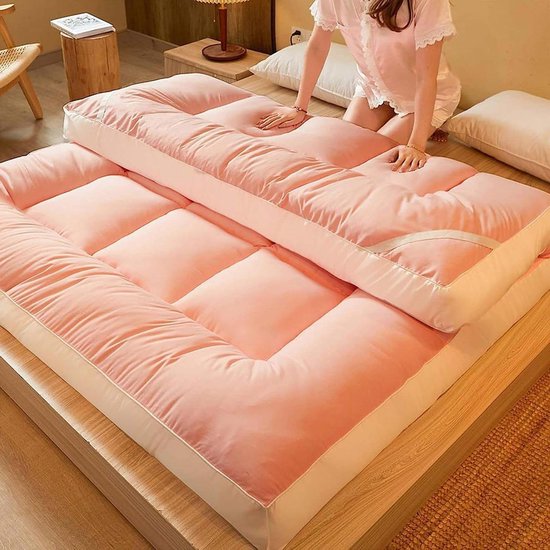 Japanse Vloermatras - Futon Matras - Comfortabel Slapen - Ademend Ontwerp - 180 x 200 cm - Meerdere Kleuren