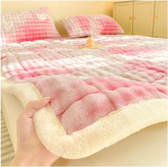 Japanse vloermatras - Opvouwbare mat - Comfortabel slapen - Ademende stof - 200 x 220 cm - Grijs