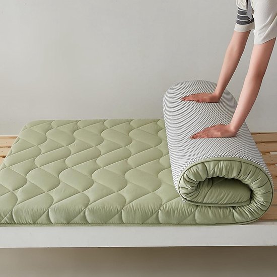 Japanse Vloermatras - Tatami Matras - Comfortabel Slapen - Huidvriendelijke Katoenstof - 4 cm dik - Niet gespecificeerd