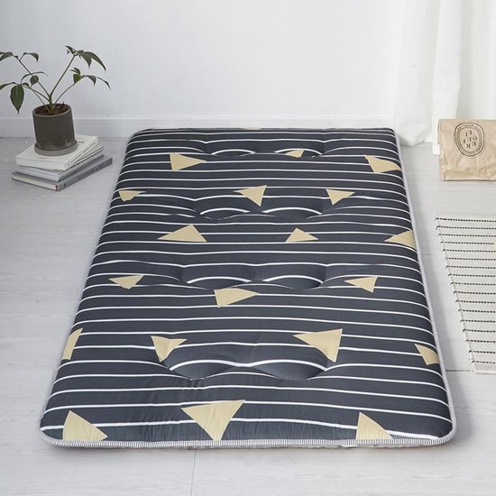 Japanse vouwmatras - Oprolbare futonmatras - Logeren en kamperen - Ergonomisch ontwerp - 90x200 cm - A Ja