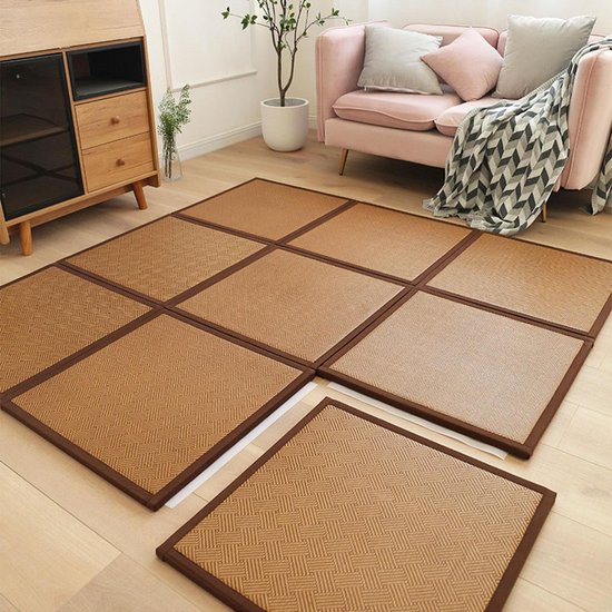 Japanse vouwmatras - Traditionele futon - Comfortabel slapen - Lichtgewicht en draagbaar - 60 x 180 cm - Natuurlijk