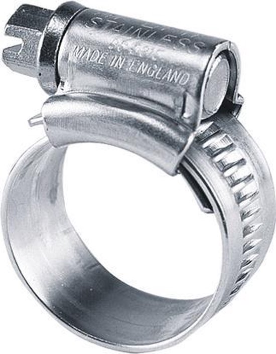 JCS slangklem 35-45mm - RVS (Per 10) van Merkloos