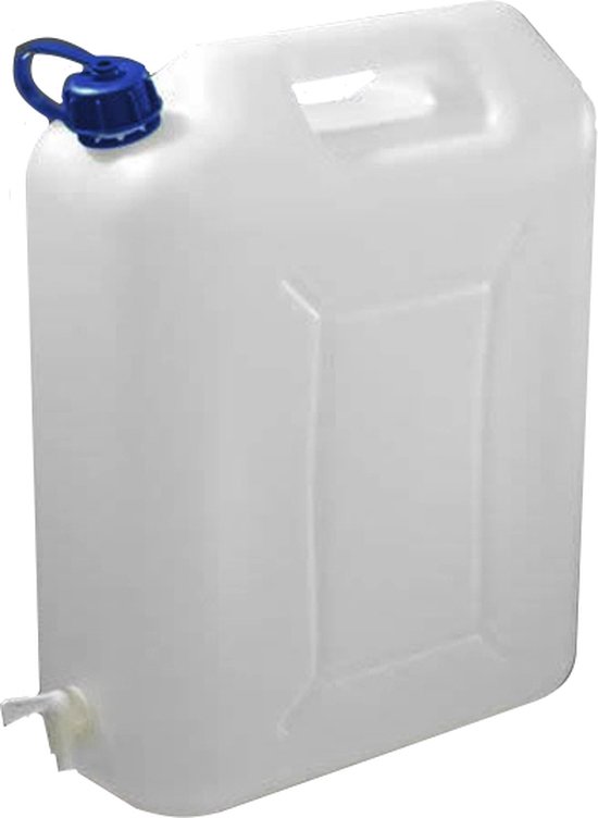 Jerrycan 10 L met kraan - Jerrycan voor 10 liter water - Camping jerrycan van Camp Active