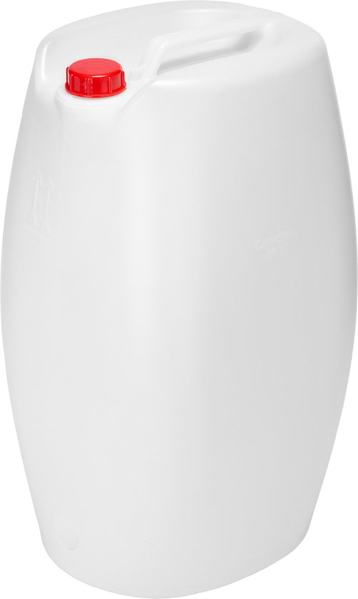 Jerrycan 60L – Wateropslag – Watertank – Voedselveilig – Opstapelbaar – Wit - GD-STE-Canister