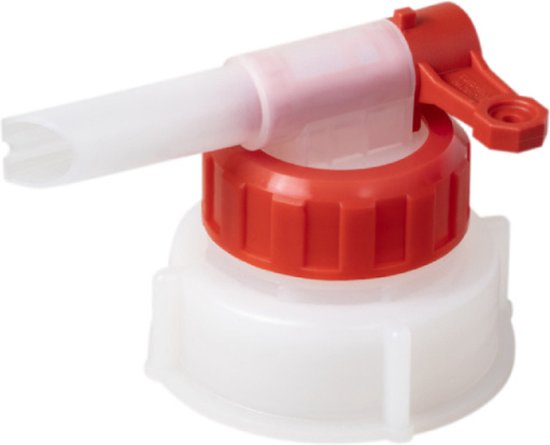 Jerrycan dop kraan - tappen en doseren - DIN51 van Merkloos