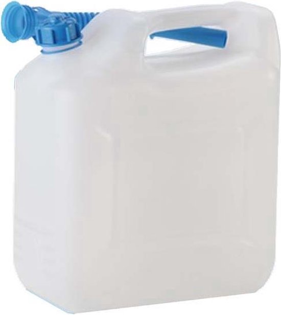 jerrycan voor water 10 liter wit van $