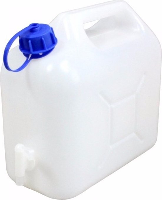 Jerrycan voor water 5 liter - incl. schenkkraan - waterjerrycan / watertank van Bo-Camp