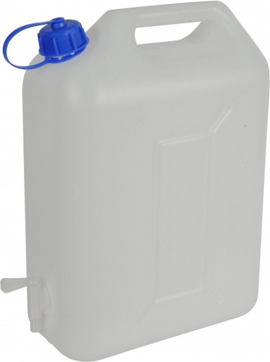 Jerrycan voor water met kraantje 10 liter - waterjerrycans / watertank van Bo-Camp