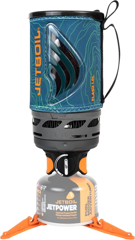 Jetboil Flash 1.0L Ocean Topo - Kooksysteem van Jetboil