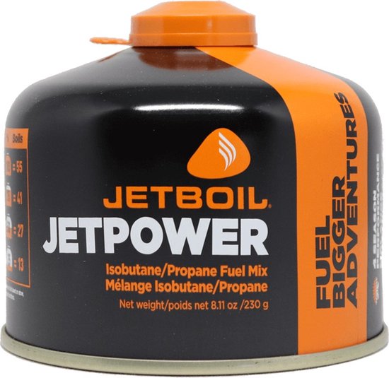 Jetboil JETPOWER gascartridge 230g van Jetboil