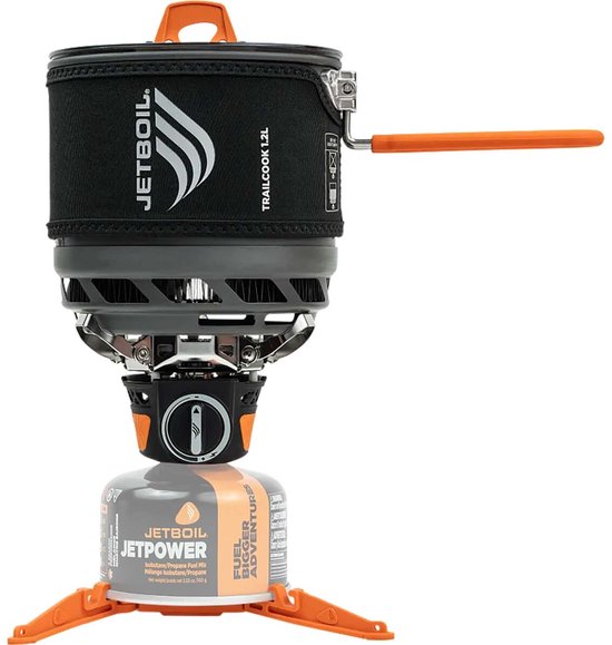 Jetboil trailcook 1.2L Carbon van Merkloos