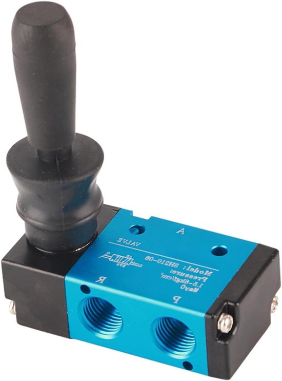 JGS Premium - 2 Positie 3-weg pneumatische Klep - Lucht Water Stoom - Anti-corrosie van Merkloos