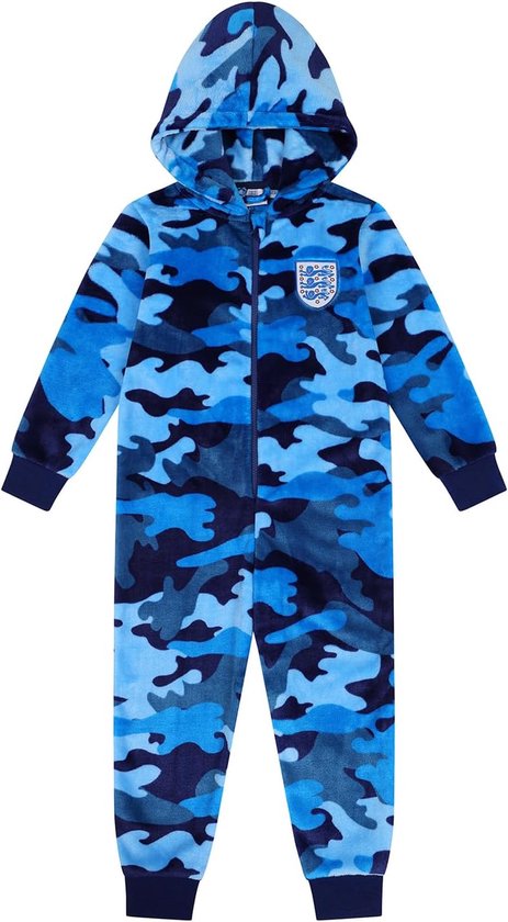 Jongens Slaappak - Eendelig Pyjama - Koude Avonden - Zachte Fleece Stof - Camouflage