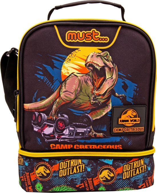 Jurassic World Koeltasje, Camp Cretaceous - 24 x 20 x 12 cm - Polyester van Jurassic World