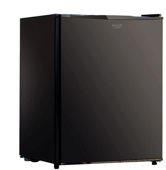Jurrys Mini koelkast 45L - Frigo - Koeler - Koelinstallatie - Koelkastje - Slim ontwerp - Ruimtebesparend - Inc vriesvak - Zwart