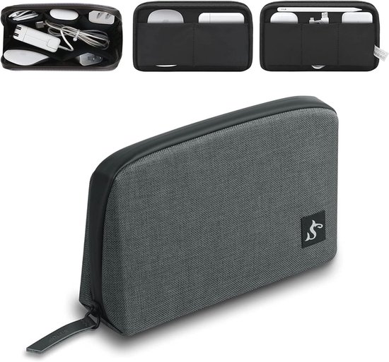 Kabelorganizer voor Reizen - Waterdichte Tas voor USB-kabels, Opladers en Accessoires