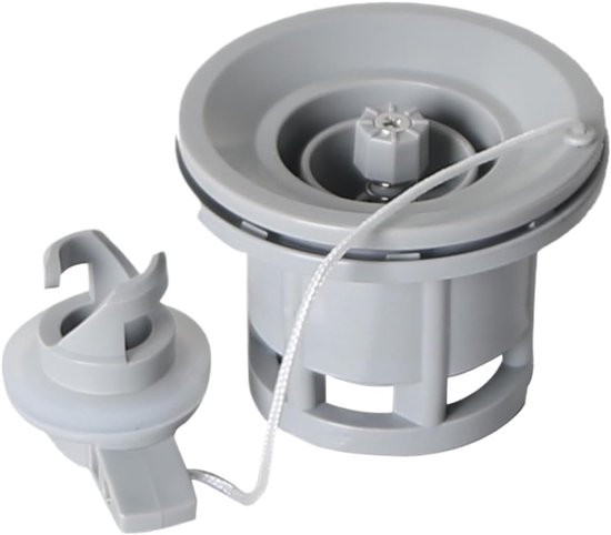 Kajak Luchtpluggen - Opblaasboot Onderdelen - Outdoor Waterpret - 8-gaats Anti-lek - 7.5 x 7.5 x 11 cm van Merkloos