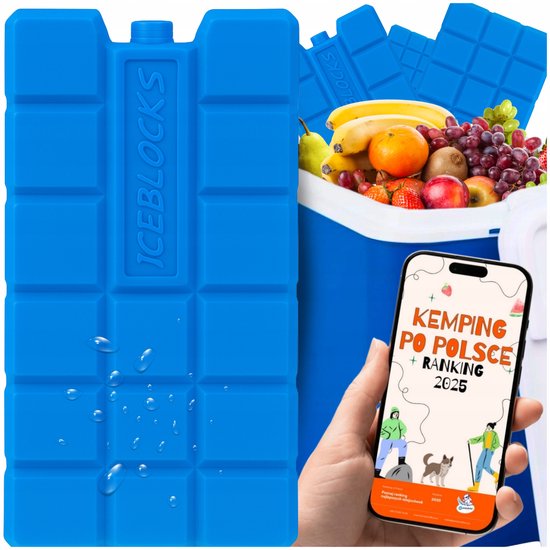 Kamai Koelblok 750ml - Grote IJsblok voor Koeltas & Koelbox
