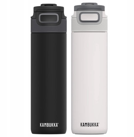 Kambukka Elton 600ml Thermosfles Duo Krijt Wit + Nightfall