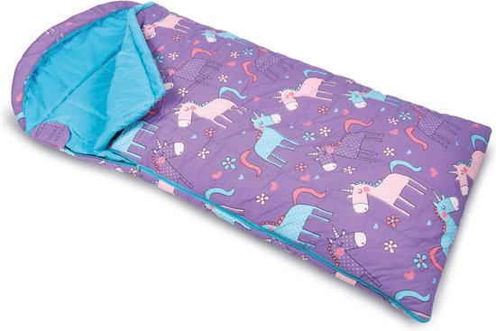 Kampa Eenhoorns Slaapzak voor Kinderen 700 x 175 x 10 mm