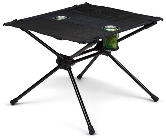 KAMPA – Toadstool – Campingtafel – 60 x 40 cm – Zwarte stof