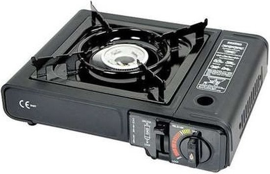 kampeer en camping butaan kookstel brander van Merkloos