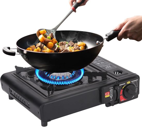 Kampeer Kooktoestel - Compacte Brander - Outdoor Koken - Winddicht Ontwerp - Opvouwbaar