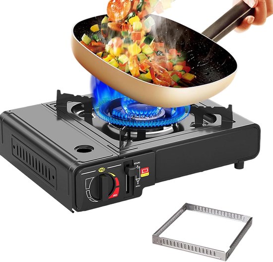 Kampeer Kooktoestel - Draagbare Kachel - Outdoor Koken - Precisie Vlam Controle - 32 x 31 x 11 cm - null