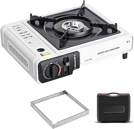 Kampeer Kooktoestel - Outdoor Stove Grill - Buiten Koken - Verbeterde Scenarioflexibiliteit - 35L x 28B x 8H cm - Metaal