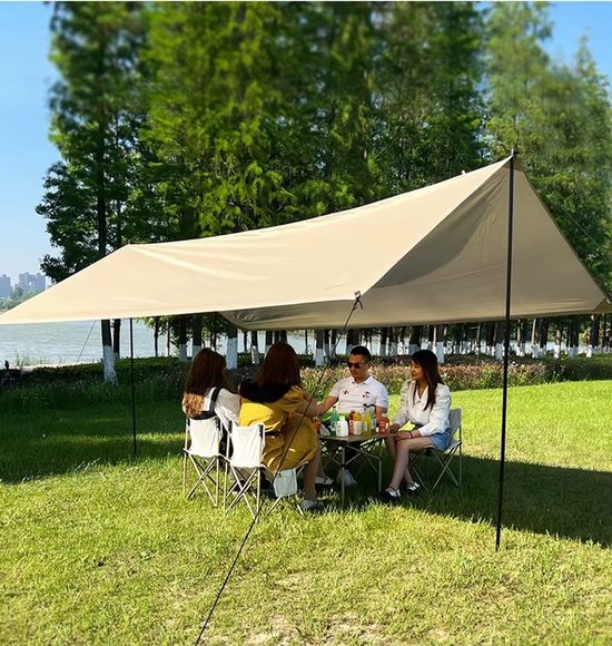 KAMPEER LUIFEL - TARP - 210X210X135 - WINDSCHERM - KAMPEREN