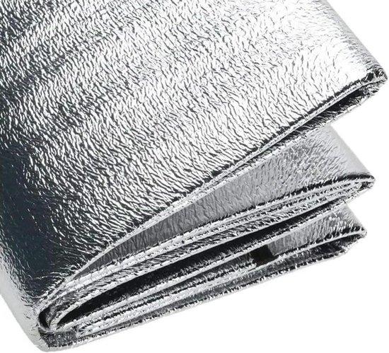 Kampeer Mat - Isolatie Deken - Outdoor Avontuur - Waterdicht en Warm - 200 x 120 cm - Zilver