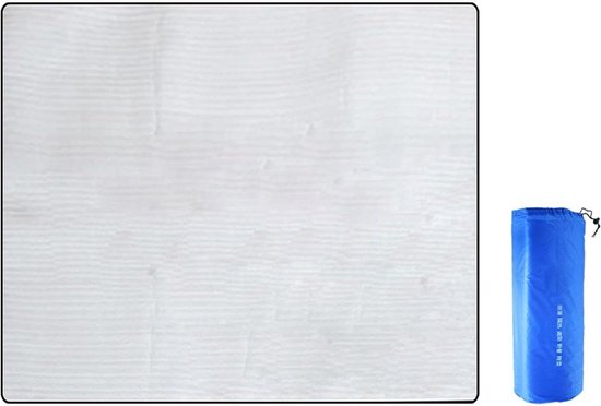 Kampeer Mat Schuim - Tentpad Folie - Buiten Ontspannen - Thermische Isolatie - 150x200cm - Zilver