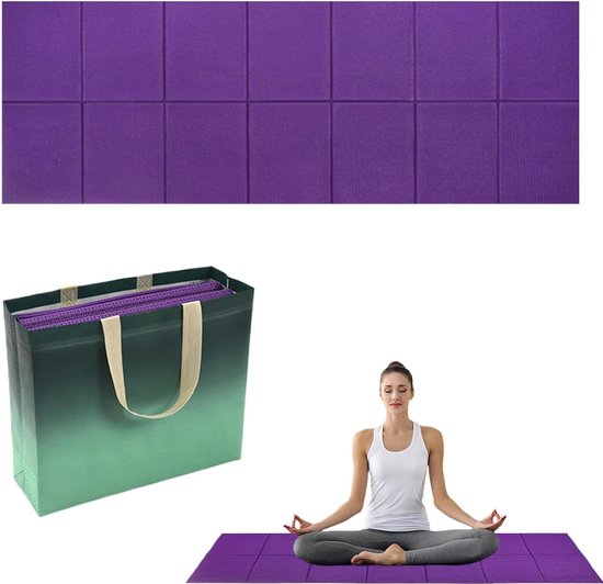 Kampeer Mat - Slaap Mat - Outdoor Reizen - Verbeterde Grip - 173x61cm - Violet