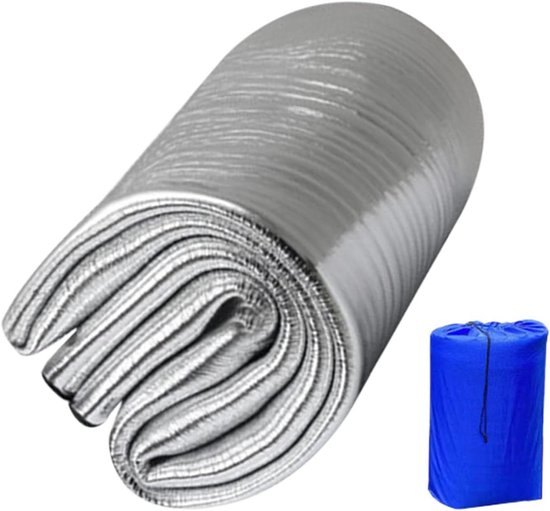 Kampeer Mat - Slaapmat Buiten - Outdoor Avonturen - Waterdicht Ademend - 2x2 Meter - Zwart