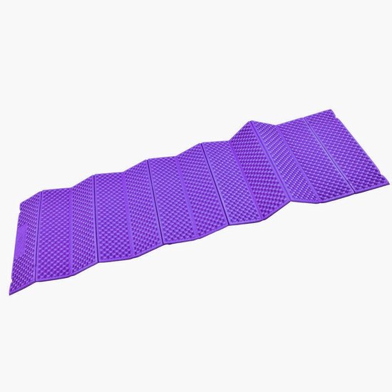 Kampeer Mat - Slaapmat Vloermat - Buiten Ontspannen - Opvouwbaar Lichtgewicht - 175 x 57 cm - Paars