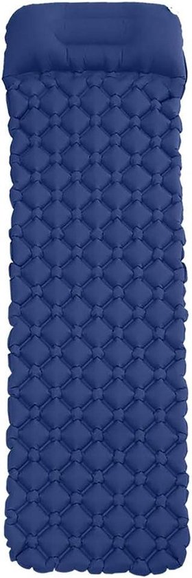 Kampeer Matras - Slaapmat Luchtbed - Outdoor Slapen - Vochtregulerend Ontwerp - 5 cm Dik - Geel