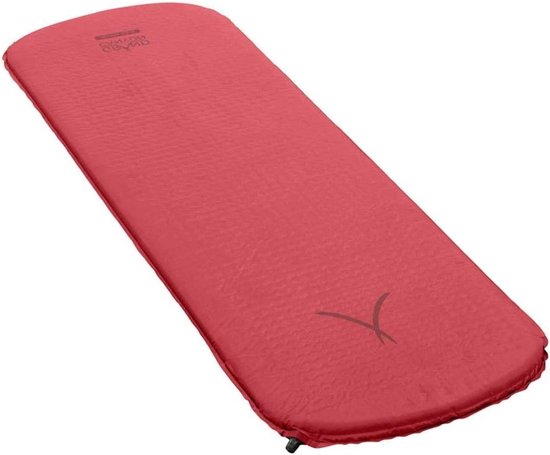 Kampeer matras - Slaapmat zelfopblazend - Buiten slapen - Lichtgewicht en compact - 198 x 63 cm - Rood