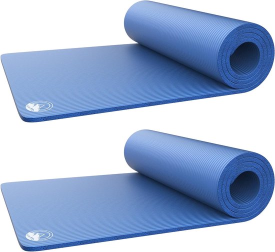 Kampeer Matten Set - Slaapmatten Kamperen - Comfortabel Slapen - Waterdicht Foam Materiaal - Set van 2 - Donkerblauw