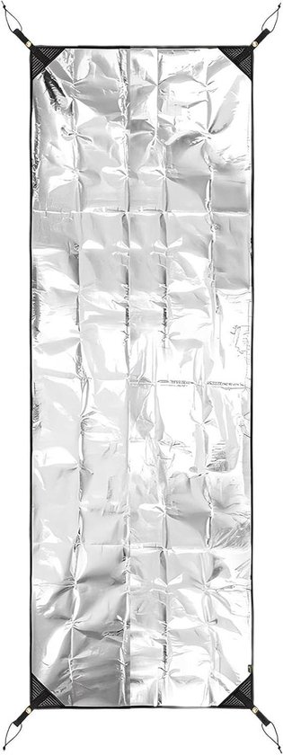 Kampeer Slaapmat - Buitenmat - Outdoor slapen - Dubbelzijdig waterdicht - 70 x 200 cm - Zilver