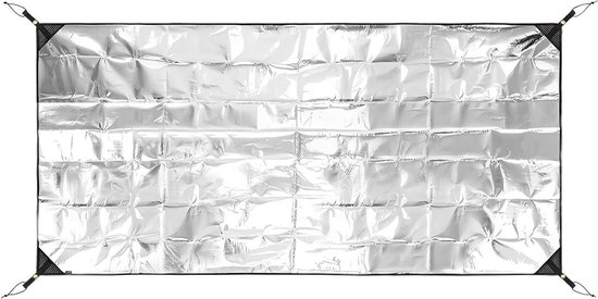 Kampeer Slaapmat - Outdoor Mat - Comfortabel Slapen - Waterdicht & Isoleren - 180x200cm - Zilver