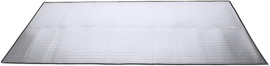 Kampeer Slaapmat - Vochtwerend Matras - Buiten Rusten - Dubbelzijdig Vochtbestendig - 1 x 2m - Zilver