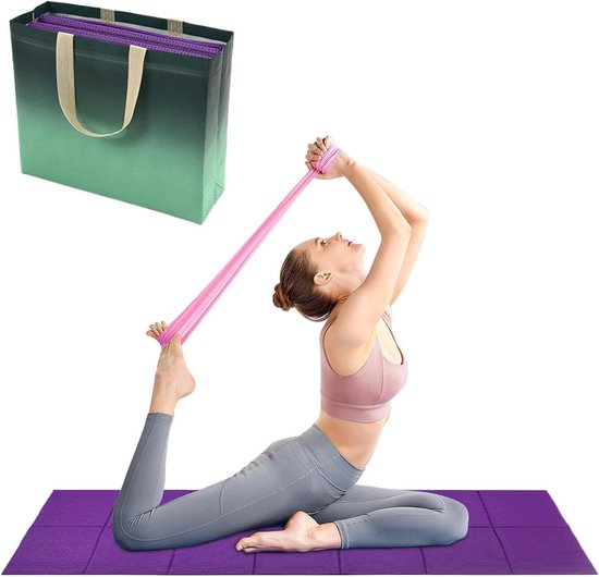 Kampeer Slaapmat - Yogamat Fitnessmat - Outdoor Reizen - Onderhoudsvriendelijk Ontwerp - 173 x 61 cm - Violet