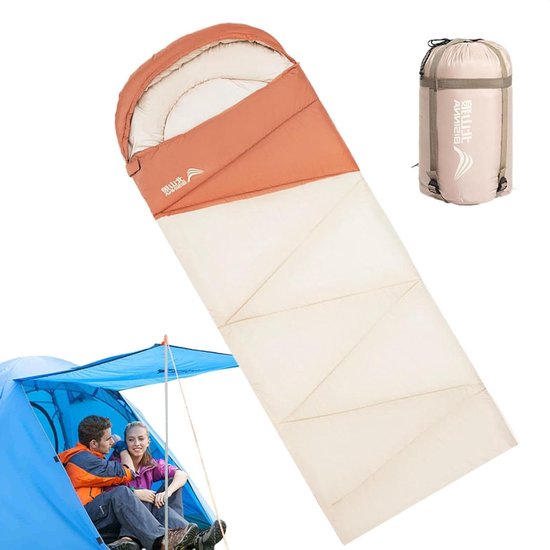 Kampeer Slaapzak - Lichtgewicht Slaapzak - Outdoor Activiteiten - Warm en Comfortabel - 190x85cm - Multicolor