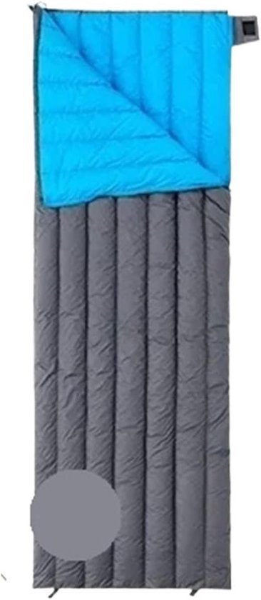 Kampeer Slaapzak - Lichtgewicht Slaapzak - Outdoor Overnachten - Waterdichte Nylon Buitenkant - 190x72cm - Wit
