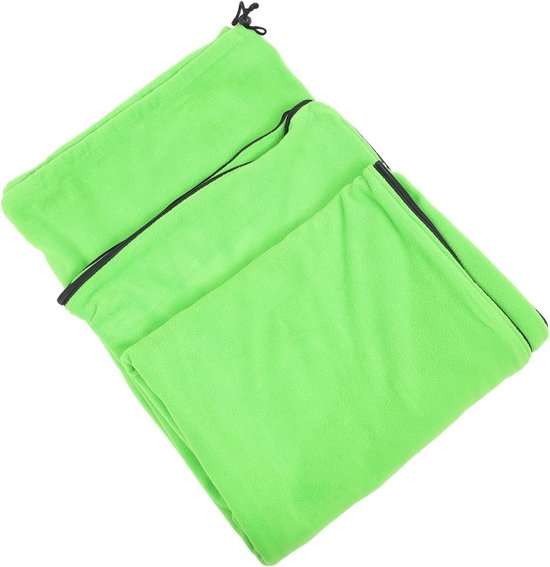 Kampeer Slaapzak - Outdoor Slaapzak - Buiten Kamperen - Lichtgewicht Envelopvorm - 180x80cm - Groen