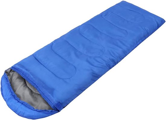 Kampeer Slaapzak - Outdoor Slaapzak - Kamperen en Reizen - Lichtgewicht en Warm - 180x75cm - Blauw